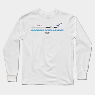 McDonnell Douglas MD-83 - Swiftair Long Sleeve T-Shirt